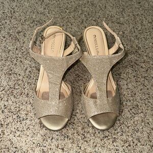 Marbella Gold Formal Heels